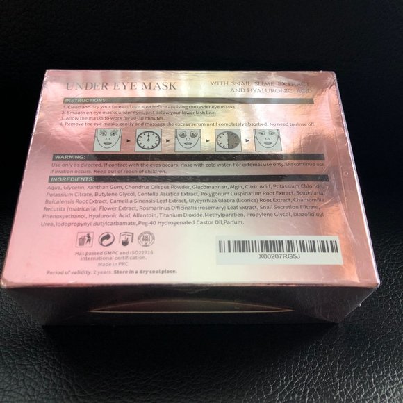 NEW Hydrogel Under Eye Patches. Gel Mask Treatment Pads 16 Pairs - Picture 3 of 9